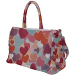 Valentines Day Hearts Romance Love Duffel Travel Bag