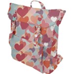 Valentines Day Hearts Romance Love Buckle Up Backpack