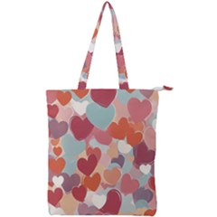 Double Zip Up Tote Bag 