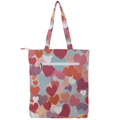 Double Zip Up Tote Bag 