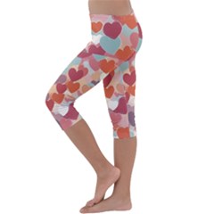 Kids  Lightweight Velour Capri Leggings  