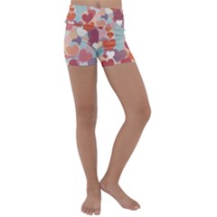 Kids  Lightweight Velour Yoga Shorts 