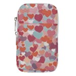 Valentines Day Hearts Romance Love Waist Pouch (Small)