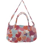 Valentines Day Hearts Romance Love Removable Strap Handbag