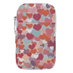 Valentines Day Hearts Romance Love Waist Pouch (Large)