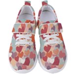 Valentines Day Hearts Romance Love Women s Velcro Strap Shoes