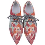 Valentines Day Hearts Romance Love Pointed Oxford Shoes