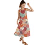 Valentines Day Hearts Romance Love Summer Maxi Dress