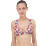 Valentines Day Hearts Romance Love Classic Banded Bikini Top