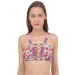 Valentines Day Hearts Romance Love Cage Up Bikini Top