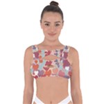 Valentines Day Hearts Romance Love Bandaged Up Bikini Top