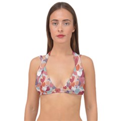 Double Strap Halter Bikini Top 