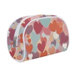 Valentines Day Hearts Romance Love Make Up Case (Small)