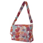 Valentines Day Hearts Romance Love Full Print Messenger Bag (M)