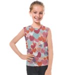 Valentines Day Hearts Romance Love Kids  Mesh Tank Top