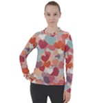 Valentines Day Hearts Romance Love Women s Pique Long Sleeve T-Shirt