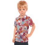 Valentines Day Hearts Romance Love Kids  Polo T-Shirt