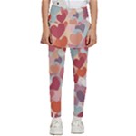 Valentines Day Hearts Romance Love Kids  Skirted Pants