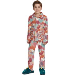 Kids  Long Sleeve Velvet Pajamas Set 