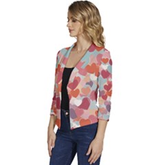 Women s Casual 3/4 Sleeve Spring Jacket 