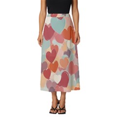 Classic Midi Chiffon Skirt 