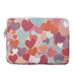 Valentines Day Hearts Romance Love 14  Vertical Laptop Sleeve Case With Pocket