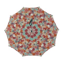 Valentines Day Hearts Romance Love Automatic Folding Umbrella with Case (Large) from ArtsNow.com