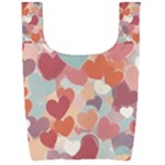 Valentines Day Hearts Romance Love Foldable Shopping Bag