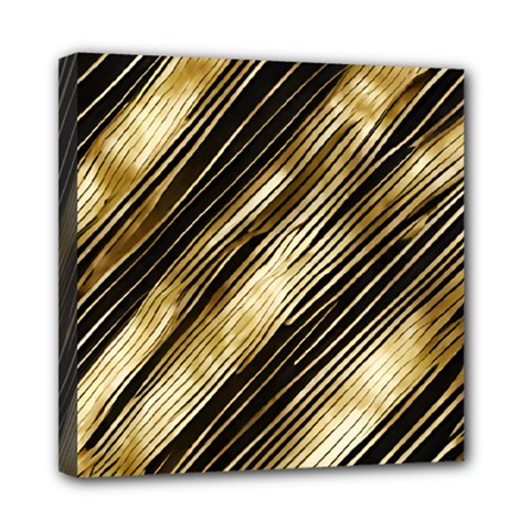 Gold Rush Mini Canvas 8  x 8  (Stretched) from ArtsNow.com