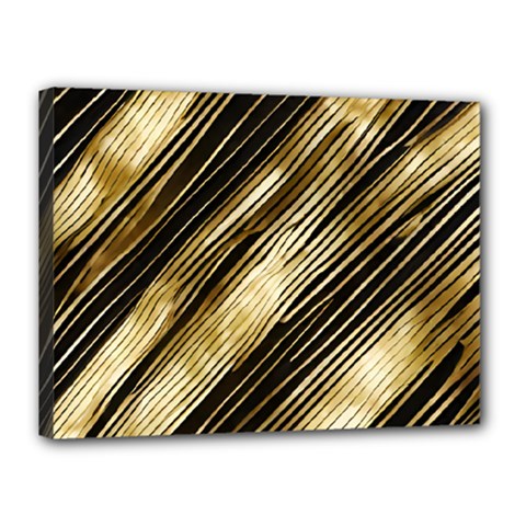 Gold Rush Canvas 16  x 12  (Stretched) from ArtsNow.com