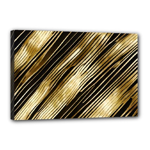 Gold Rush Canvas 18  x 12  (Stretched) from ArtsNow.com