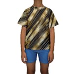 Gold Rush Kids  Short Sleeve Swimwear