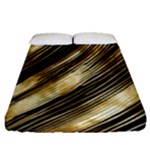 Gold Rush Fitted Sheet (Queen Size)