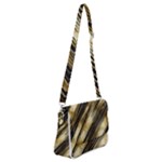 Gold Rush Shoulder Bag with Back Zipper