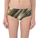 Gold Rush Mid-Waist Bikini Bottoms