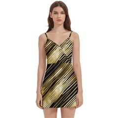 Body Wrap Sleeveless V-Neck Mini Dress 