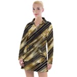 Gold Rush Women s Long Sleeve Casual Dress