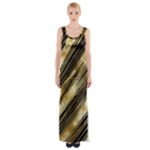 Gold Rush Thigh Split Maxi Dress