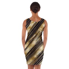 Wrap Front Bodycon Dress 