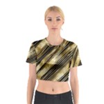 Gold Rush Cotton Crop Top