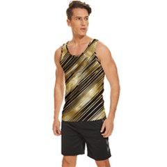 Men s Wide Collar Tank Top 