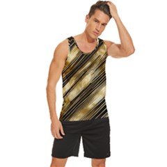 Men s Wide Collar Tank Top 