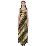 Gold Rush Empire Waist Maxi Dress