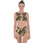 Gold Rush Bandaged Up Bikini Set 