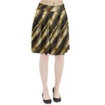 Gold Rush Pleated Skirt