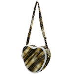 Gold Rush Heart Shoulder Bag