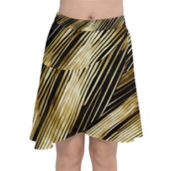 Chiffon Wrap Front Skirt 