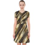 Gold Rush Adorable in Chiffon Dress