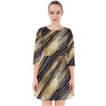 Gold Rush Smock Dress