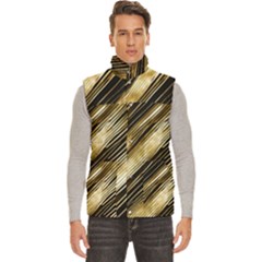 Gold Rush Men s High Neck Button Up Puffer Vest from ArtsNow.com